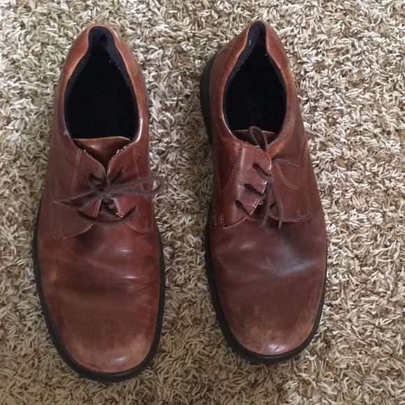 Ecco brown dress shoes - Picture 1 of 4